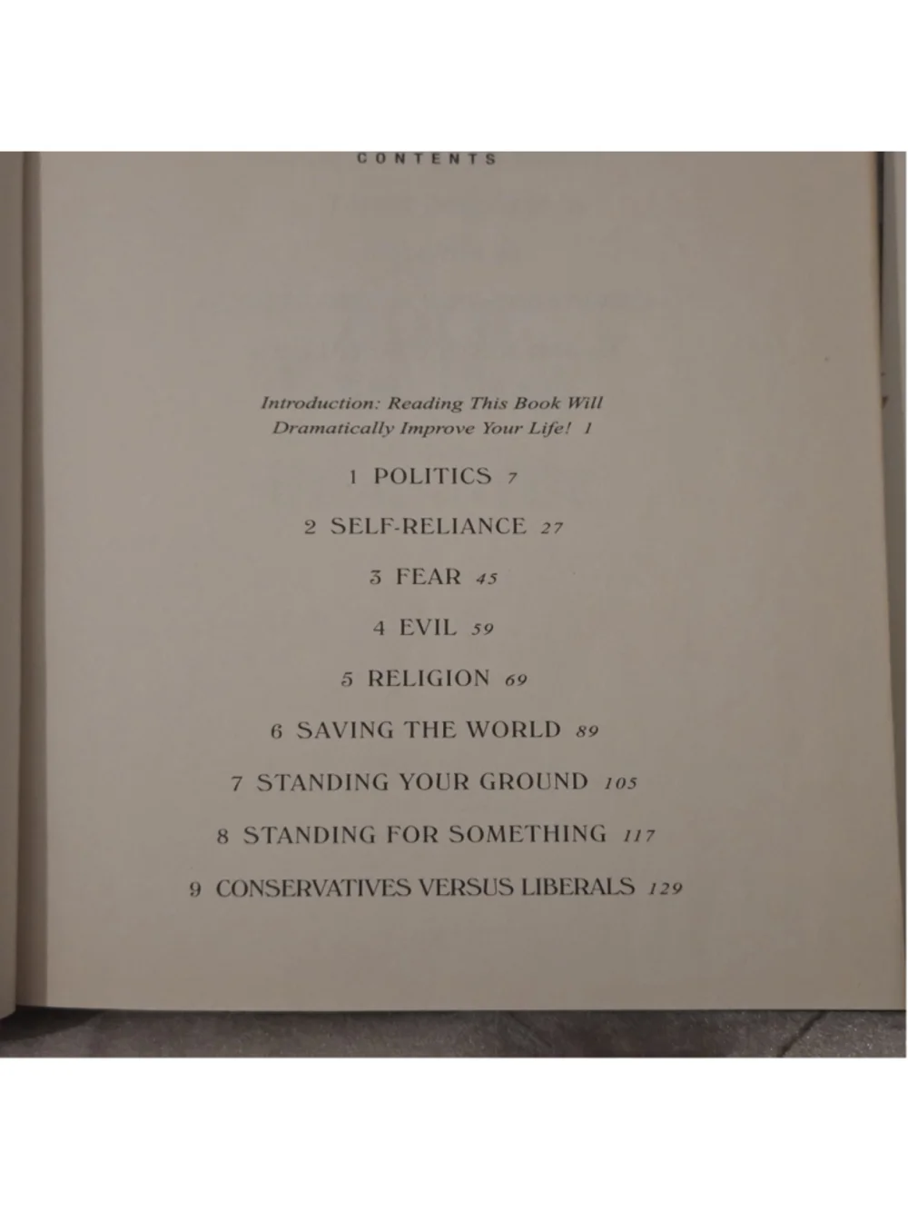 Bill O'Reilly A Bold Fresh Piece of Humanity Book, Black and White, One Size